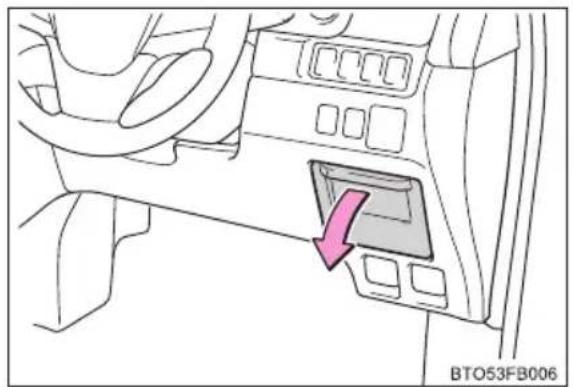 TOYOTA Previa (2016) - Auxiliary boxes - 1