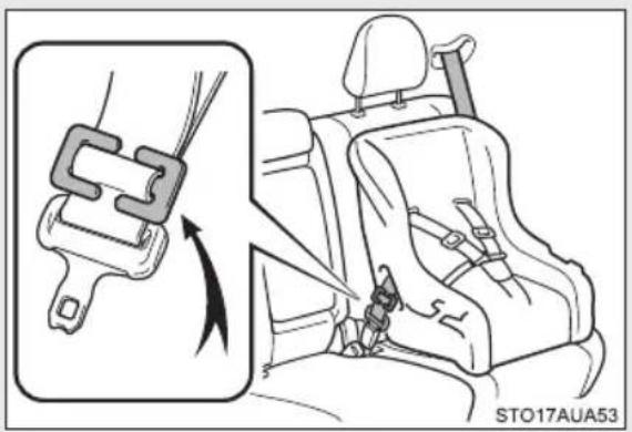 TOYOTA Previa (2016) - Installing child restraints - 4