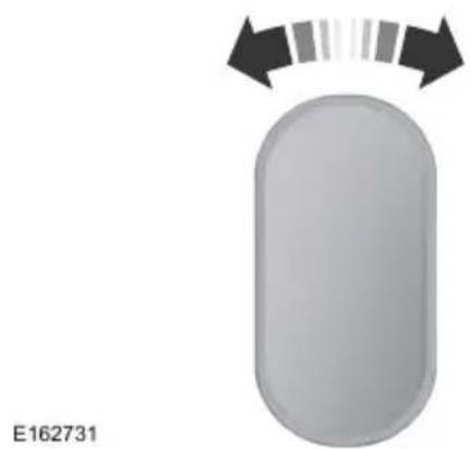 Simple 3D-rendered capsule-shaped object with arrow indicators, no text or symbols present