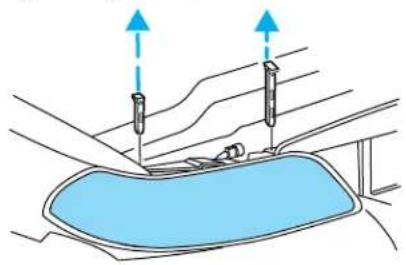FORD Windstar (2001) - Replacing headlamp bulbs - 1