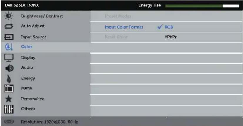 DELL S Series S2318HN - Preset Modes (Režimy Předvoleb) - 3