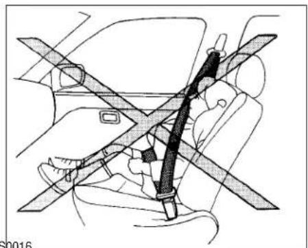 NISSAN Armada (2006) - PRECAUTIONS ON SEAT BELT USAGE - 3