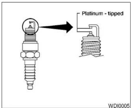 Platinum - tipped WDI0005