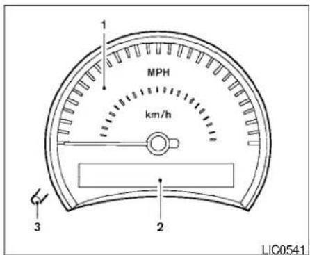 MPH km/h 1 2 3 LIC0541
