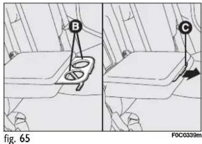 FIAT Stilo (2011) - REAR ARMREST (where provided) - 1