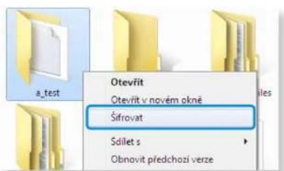 Otevřit Otevřit v novém okně Šifrovat Sdílet s Obnovit předchozi verze