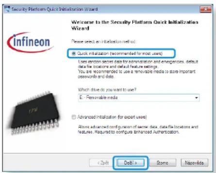 SAMSUNG 5 Series NP535U4C - Registrace programu TPM - 1