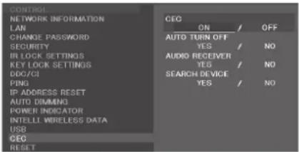 NEC MultiSync V55 - Parametr - 1