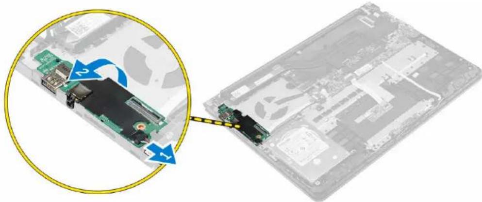 DELL Vostro 5459 - Demontáž panelu I/O - 1