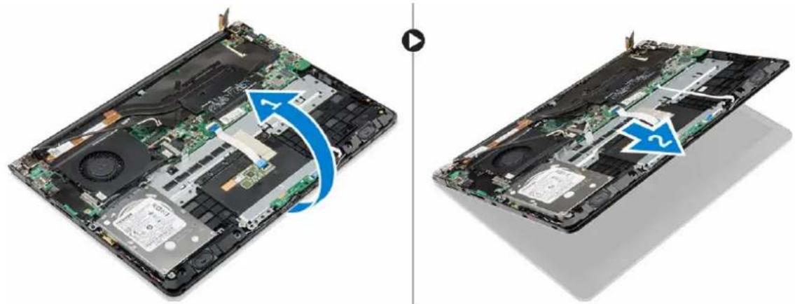 DELL Vostro 5459 - Demontáž sestavy displeje - 2