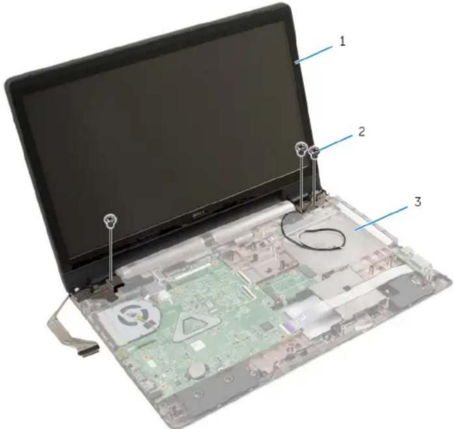 DELL Inspiron 5748 - Postup - 2
