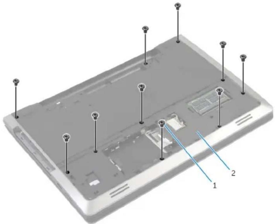 DELL Inspiron 5748 - Postup - 2