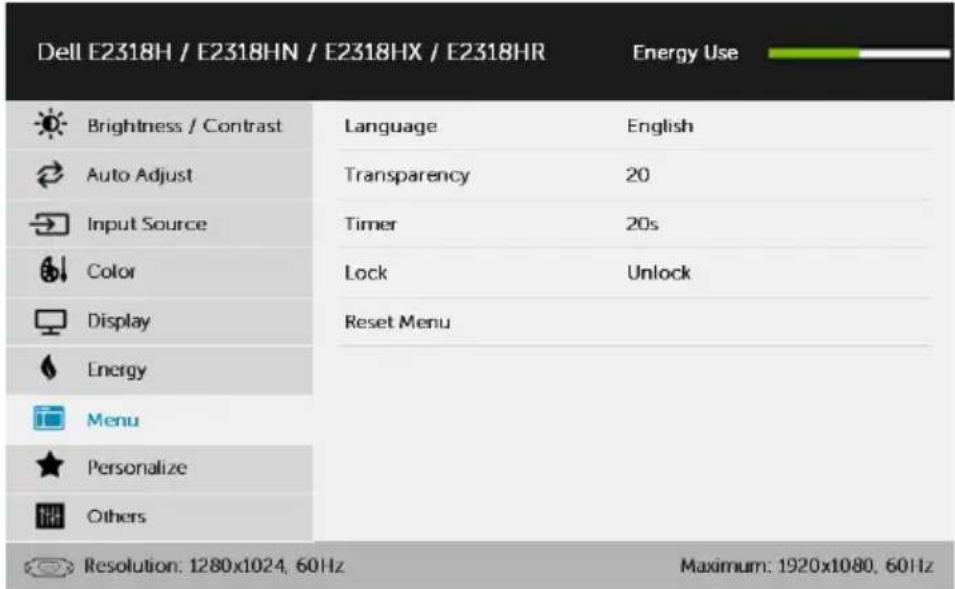 DELL E Series E2318H - Preset Modes (Režimy Předvoleb) - 10