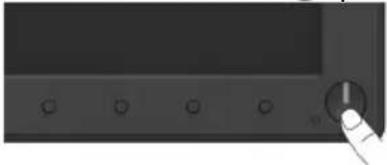 DELL E Series E2318H - Zapnutí napájení monitoru - 1