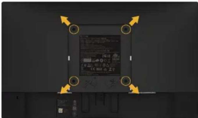 DELL E Series E2318H - Montáž na stěnu (volitelně) - 1