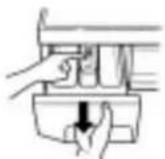 DAEWOO DWD-FD2442 - Cleaning the detergent case - 1