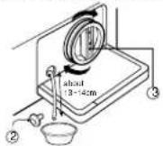 DAEWOO DWD-FD2442 - Cleaning the drain filter - 3