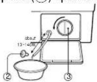 DAEWOO DWD-FD2442 - Cleaning the drain filter - 2