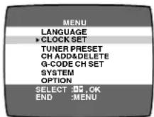 PANASONIC NV-FJ625 - At the set time (H:M) point: - 2
