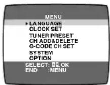 PANASONIC NV-FJ625 - At the set time (H:M) point: - 1