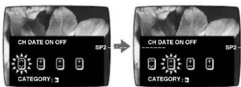 CH DATE ON OFF CATEGORY: SP2 → CH DATE ON OFF CATEGORY: SP2