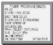 DAEWOO SV-871 - Timer recording using ShowView - 3