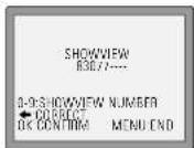 DAEWOO SV-871 - Timer recording using ShowView - 1
