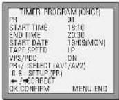 DAEWOO SV-871 - Normal timer recording - 4