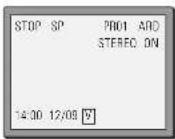 DAEWOO SV-871 - Clock and counter display - 1