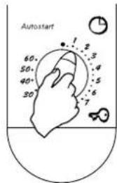 Autostart 60° 50° 40° 20° 1 2 3 4 5 6 7