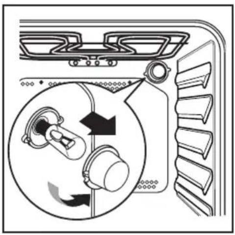 ZANUSSI ZOB 655 X - Replacing The Oven Light - 1