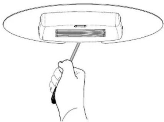 BLOMBERG FLEXICOOL X - Смяна на вътрешната лампичка - 1