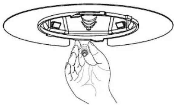 BLOMBERG FLEXICOOL X - Replacing the interior light bulb - 2