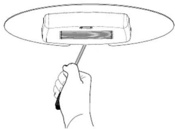 BLOMBERG FLEXICOOL X - Replacing the interior light bulb - 1