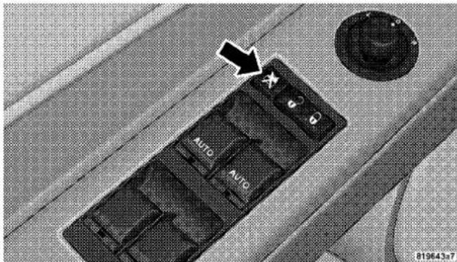 Chrysler 300 SRT (2009) - Window Lockout Switch - 1