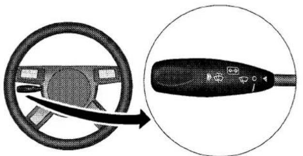 Chrysler 300 SRT (2009) - Multifunction Lever - 1