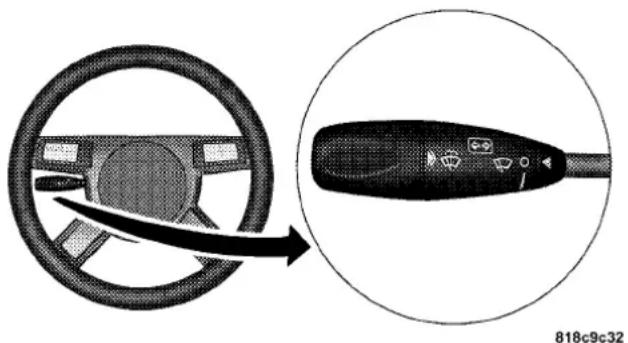 Chrysler 300 SRT (2009) - WINDSHIELD WIPERS AND WASHERS - 2