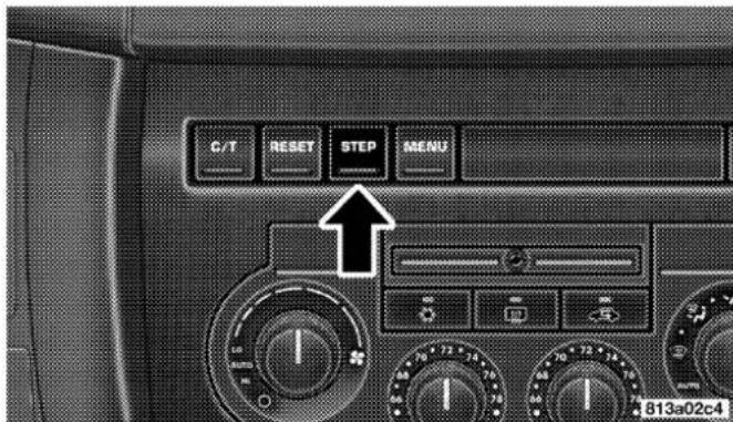 C/T RESET STEP MENU 813a02c4