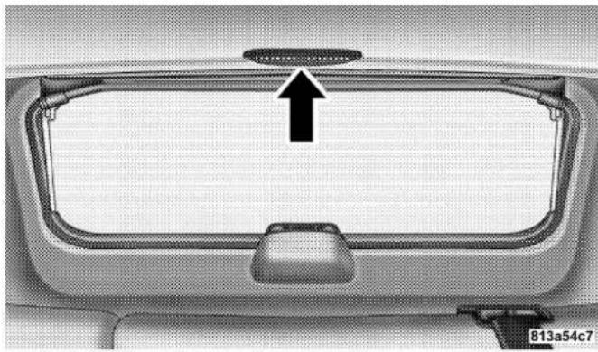 JEEP Grand Cherokee SRT (2007) - RearParkAssistWarningDisplay - 1