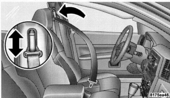 JEEP Grand Cherokee SRT (2007) - AdjustableUpperShoulderBeltAnchorage - 1
