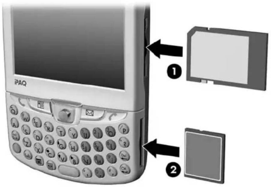 iPAQ ① ②
