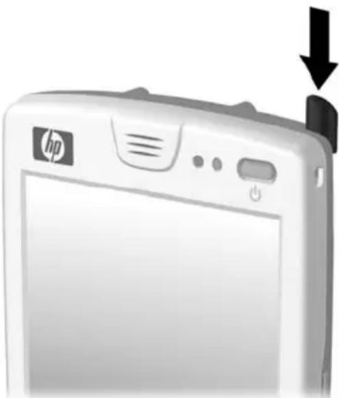 HP iPAQ hw6515 - Using the Stylus - 1