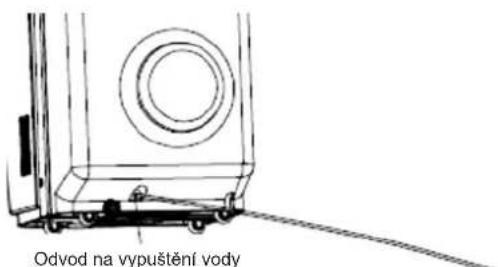 Odvod na vypuštění vody