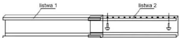 listwa 1 listwa 2