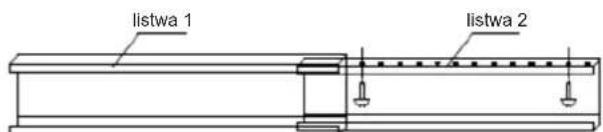 listwa 1 listwa 2