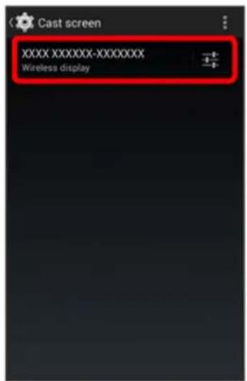 Cast screen. XXXX XXXXXX-XXXXXXXXX. Wireless display.