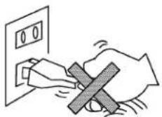 Illustration of hands using a power switch to clean electrical wiring (no text or symbols)
