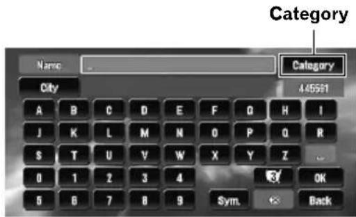PIONEER AVIC-N3 - Searching for Points of Interest (POI) - 1