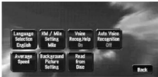 PIONEER AVIC-N3 - Modifying the Default Settings - 1