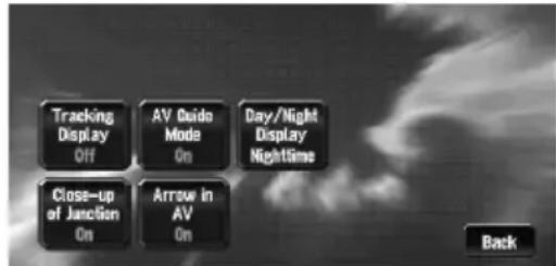 PIONEER AVIC-N3 - Map Display Options - 1